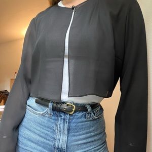 SOLD!! ONYX NITE BUTTONED SHAWL